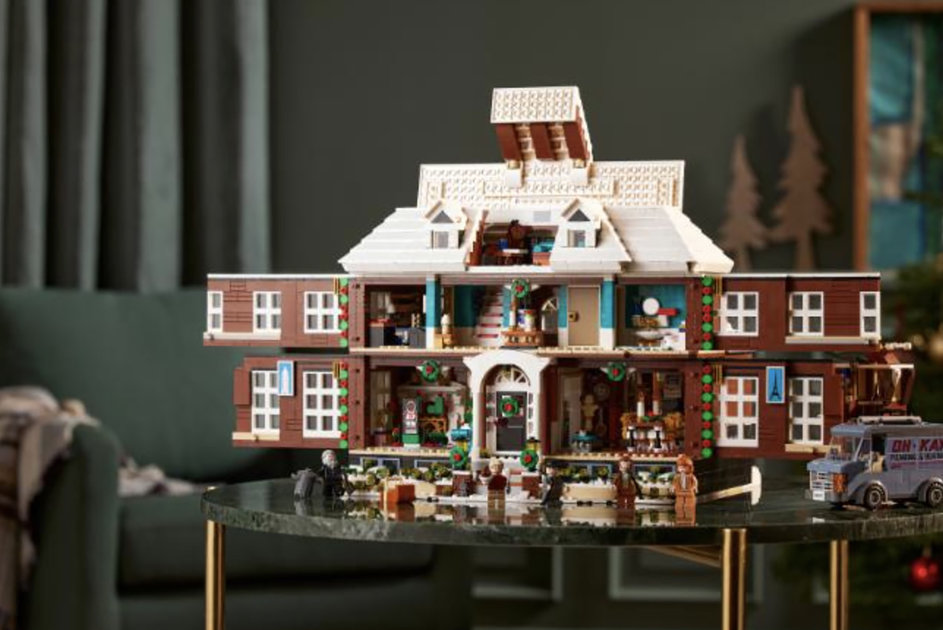 Lego 4000 delige Household By itself established arriveert op tijd voor Kerstmis