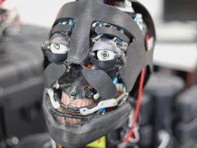 Ik heb ogen in menselijke stijl gemaakt voor robots