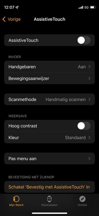 Assistive Touch Apple Watch