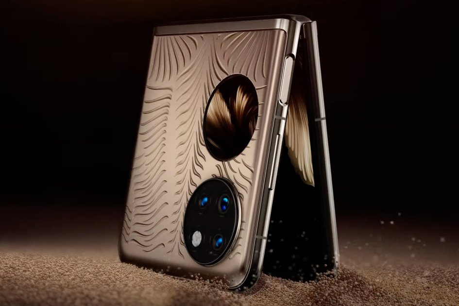 Huawei P50 Pocket aangekondigd luxe flip telefoon achieved rond coverscherm