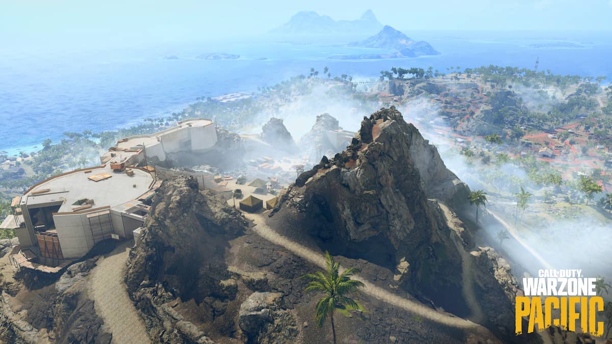 Waar is de vulkaan in Call of Duty Warzone Pacific