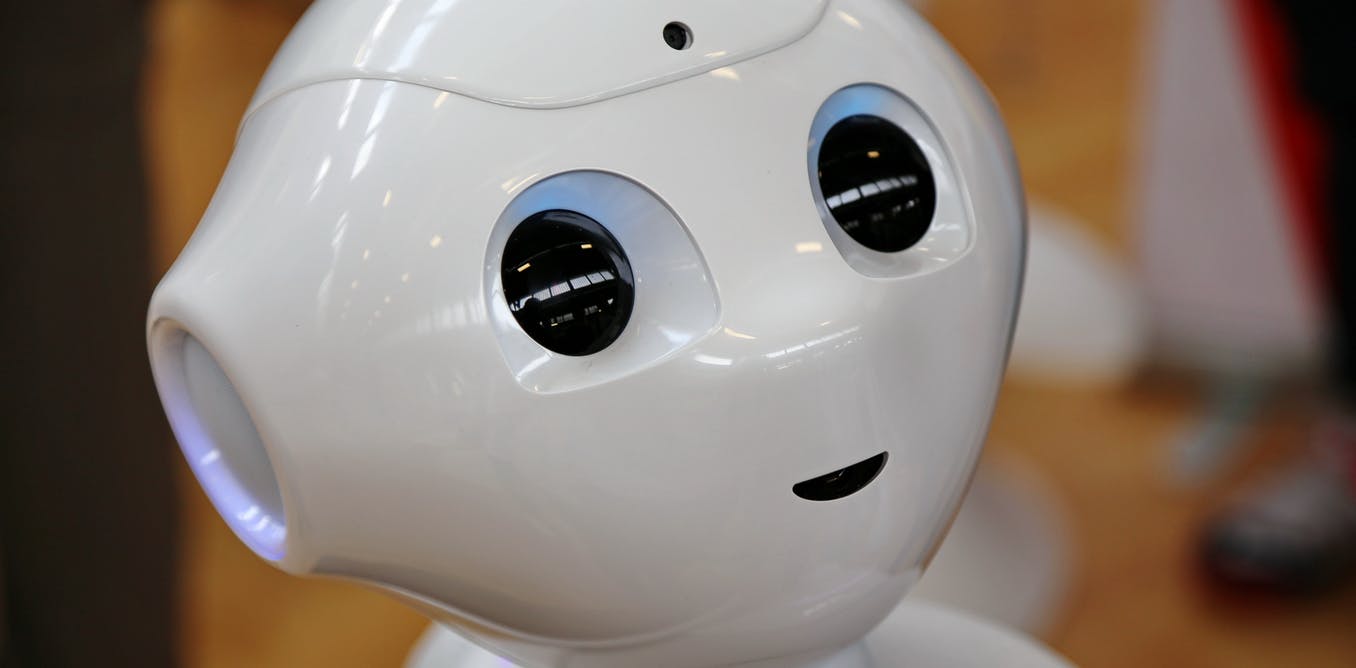 Medische robots hun gezichtsuitdrukkingen zullen mensen helpen hen te vertrouwen