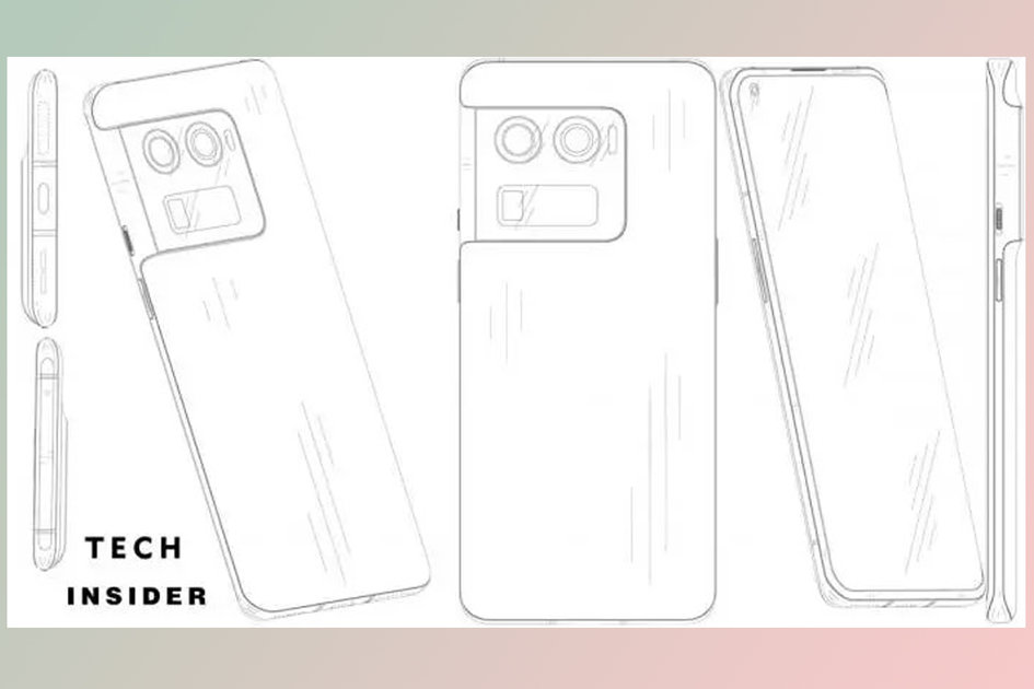 OnePlus 10 Extremely ontwerp is mogelijk onthuld in patentafbeeldingen