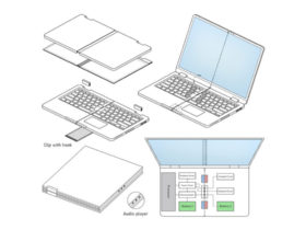 Samsung patenteert een origami opvouwbare laptop computer