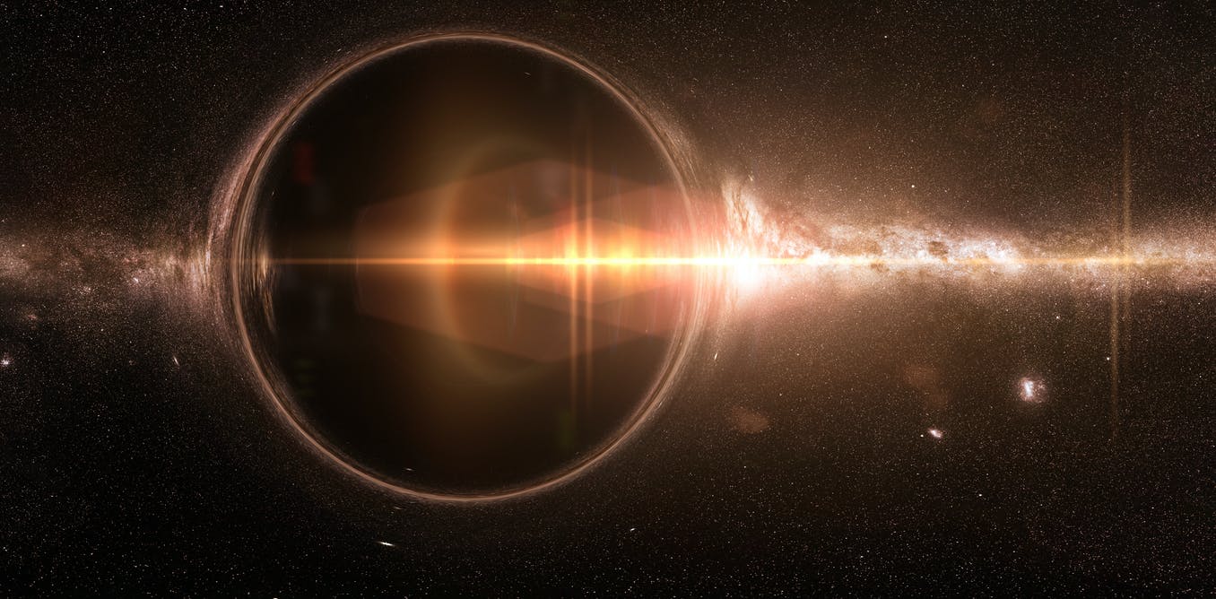 Astronomen denken dat ze voor het eerst een onzichtbaar zwart