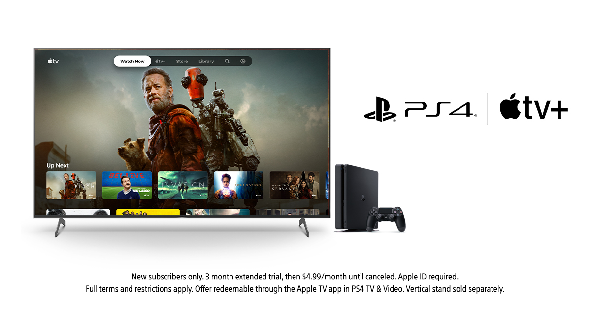 Apple TV drie maanden gratis voor consumenten met een PlayStation