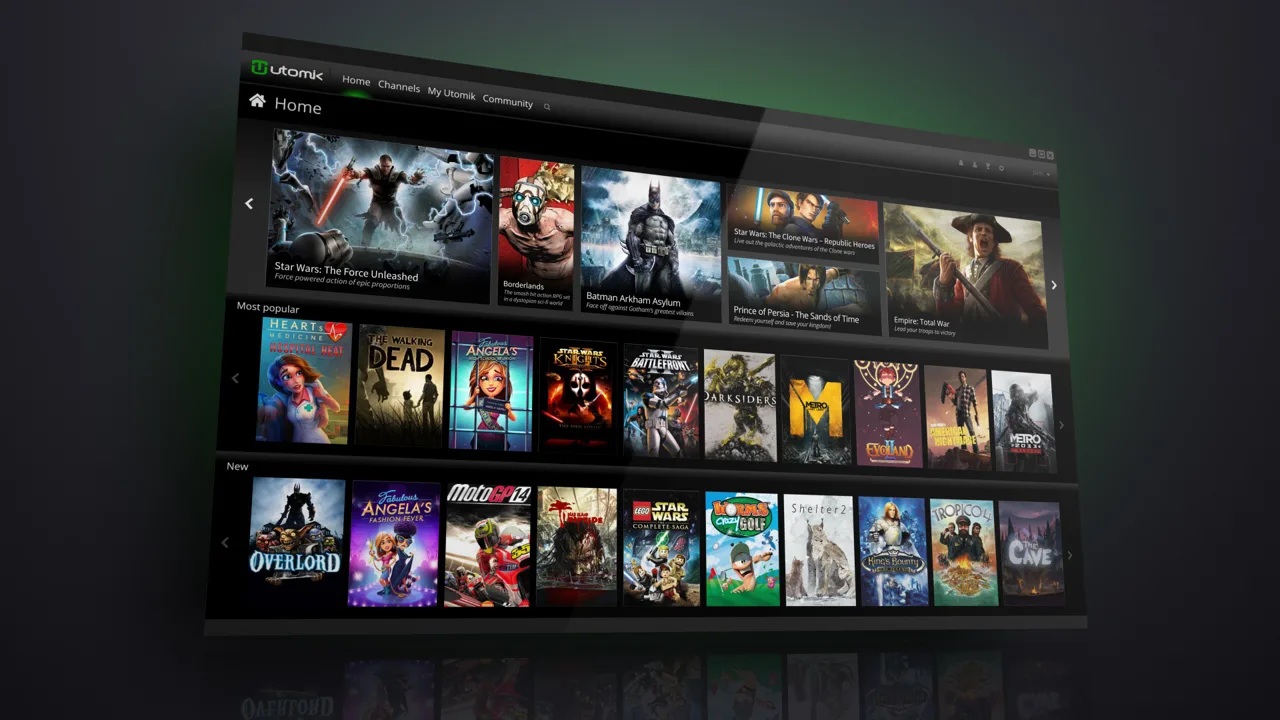 Netflix achtige gameservice Utomik is straks op meer apparaten beschikbaar.webp