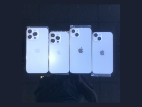 Apple iphone 14 dummies getoond in praktische fotos