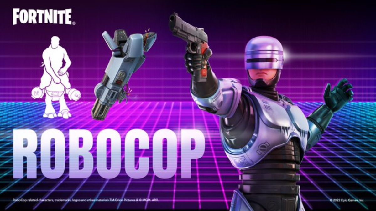 RoboCop is de nieuwste samenwerking die naar Fortnite komt