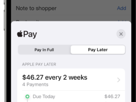 Je kunt achteraf betalen met Apple Pay maar daar zit