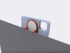 iPhone op je MacBook speciale houder kan 3D geprint worden