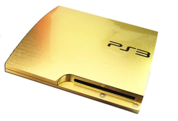 console playstation goud