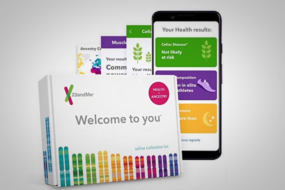 De 23andMe DNA kit is 50 korting tijdens Amazon Primary dag