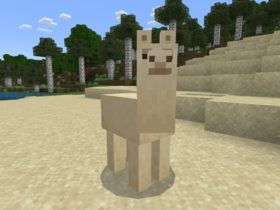Lamas temmen en berijden in Minecraft