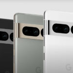 Google Pixel 7 Professional getoond vanuit elke hoek in officiele