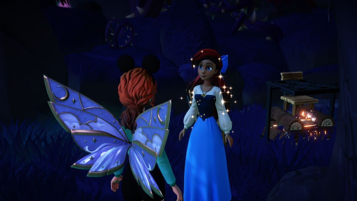 Hoe Ariel te laten lopen in Disney Dreamlight Valley