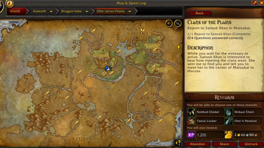 1669724559 421 Alle Clans of the Plains antwoorden in World of Warcraft