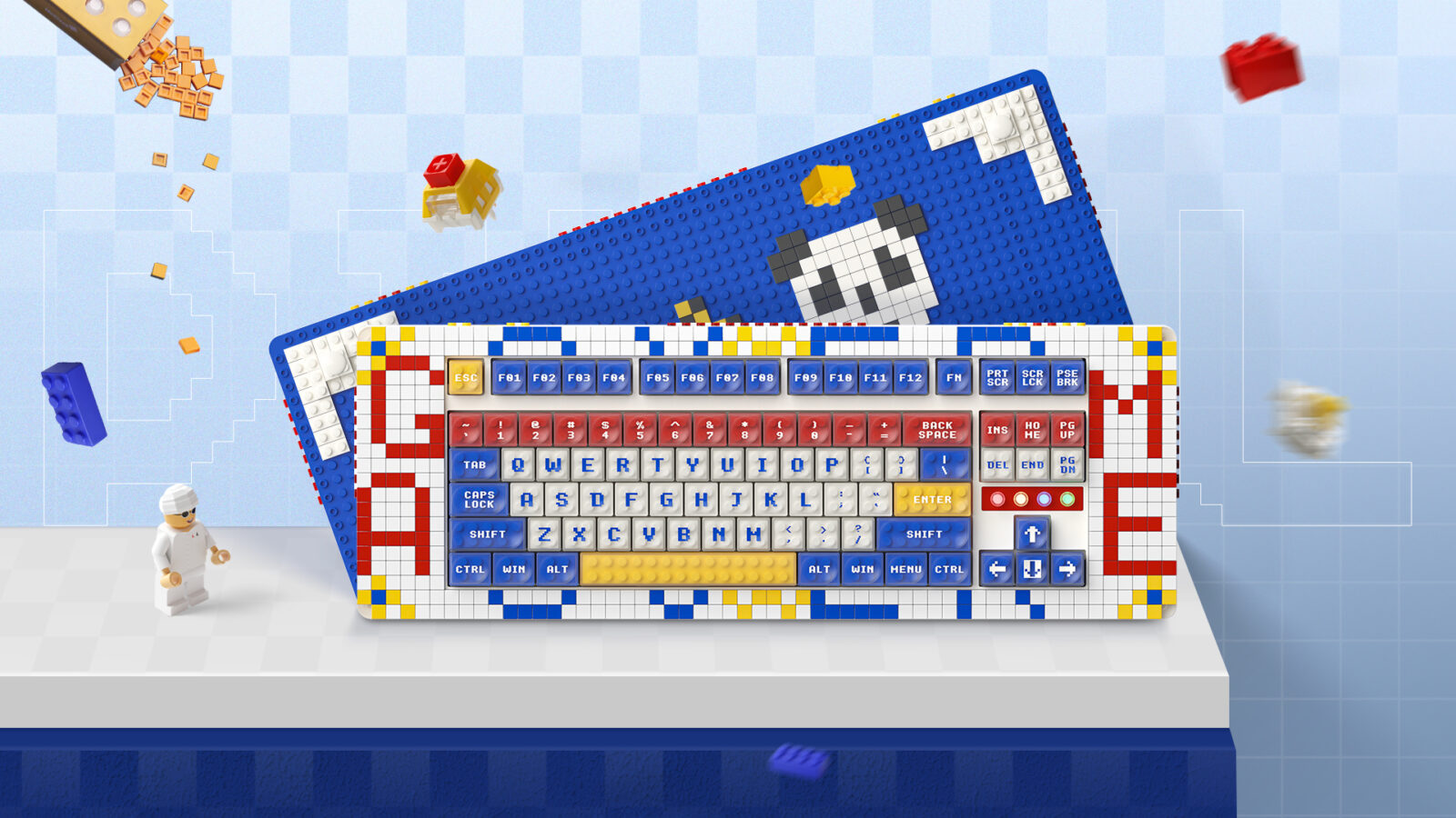 Bouw met LEGO je eigen mechanische toetsenbord voor Mac amp