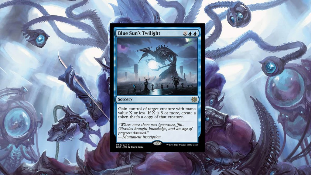 Blue Sun's Twilight kaart Magic the Gathering