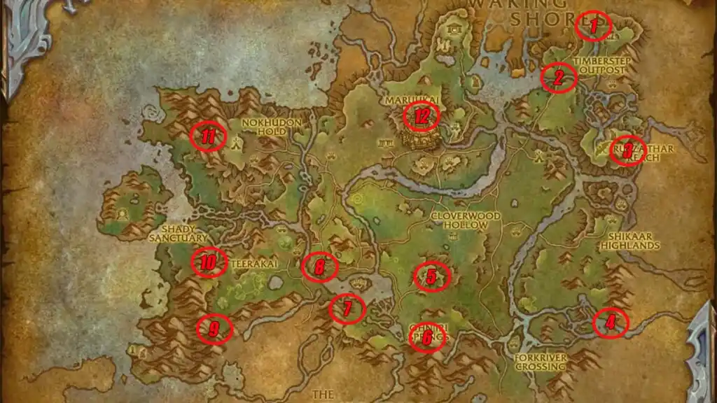 1678502923 326 Alle Ohnahran Plains Dragon Glyph locaties in World of Warcraft Dragonflight