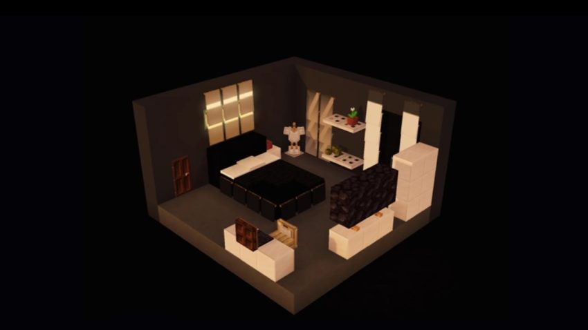 1679261627 575 De 10 beste ideeen ontwerpen en builds voor Minecraft slaapkamers