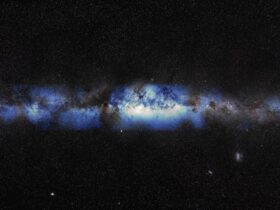 Eerste blik ooit op de Melkweg gezien door de lens