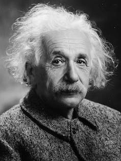 Afbeelding van Einstein.