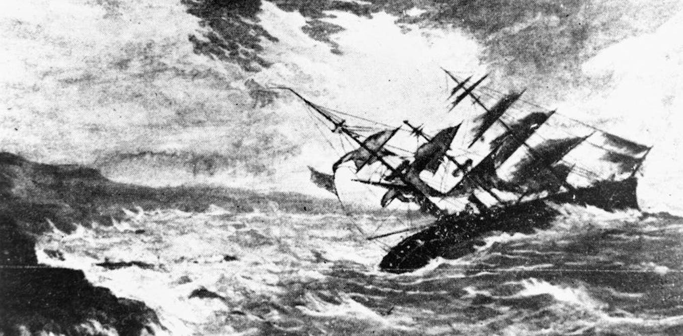 Royal Charter storm van 1859 hoe een almachtige storm leidde