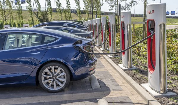 Tesla Model 3 review supercharger