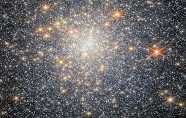 Afbeelding van de sterrenhoop NGC 6440.