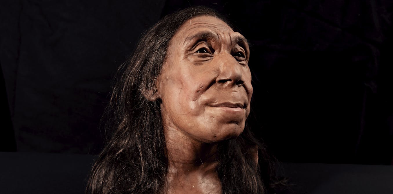 De reconstructie van het gezicht van een 75000 jaar oude